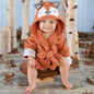 Children's Hooded Absorbent Animal-shaped Bathrobe - AQIB TECH LTD