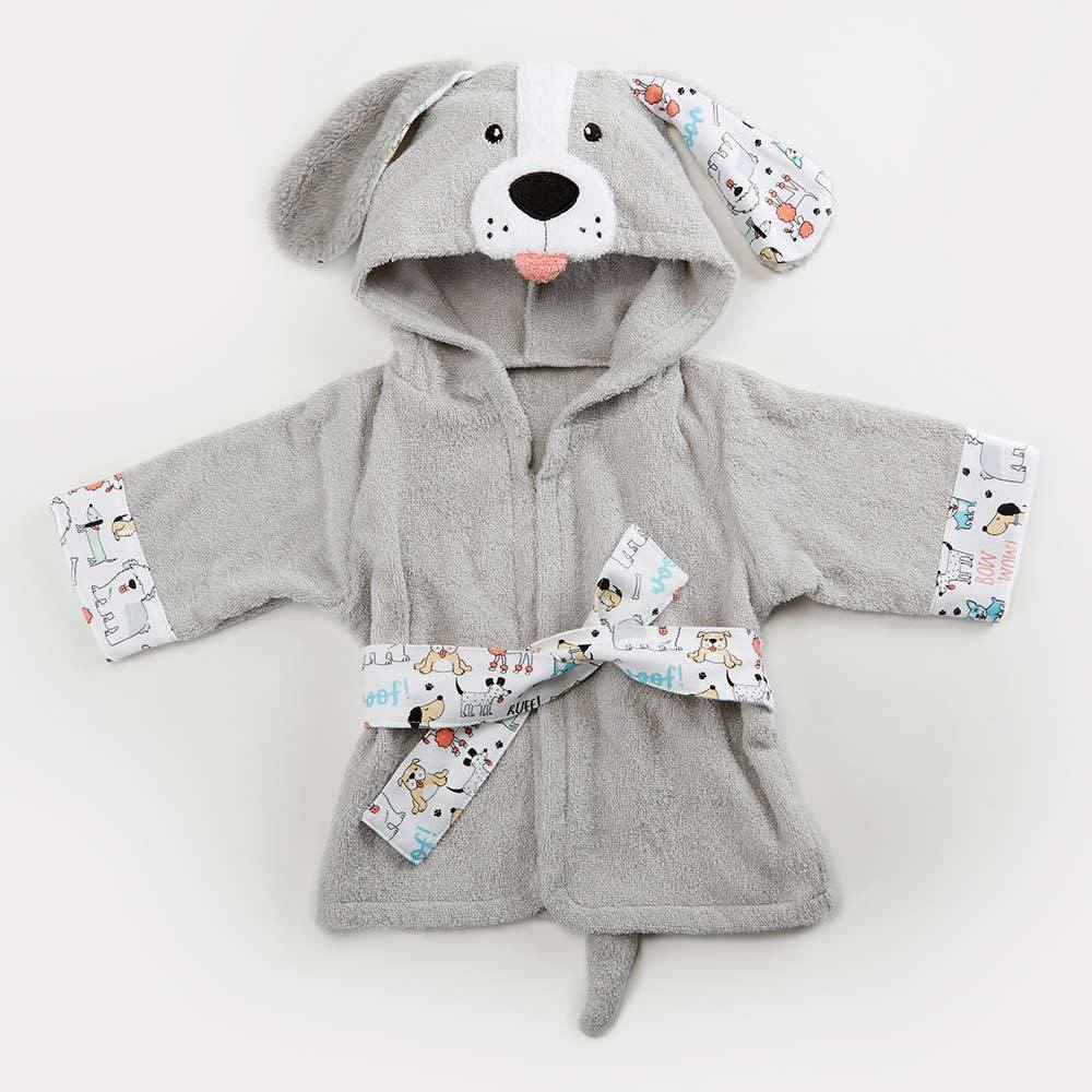 Children's Hooded Absorbent Animal-shaped Bathrobe - AQIB TECH LTD