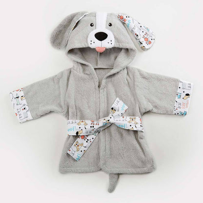 Children's Hooded Absorbent Animal-shaped Bathrobe - AQIB TECH LTD