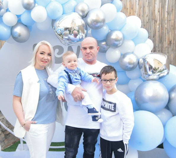 Boys Gentleman Bib Pant Suit Long Sleeve Bow Tie - AQIB TECH LTD