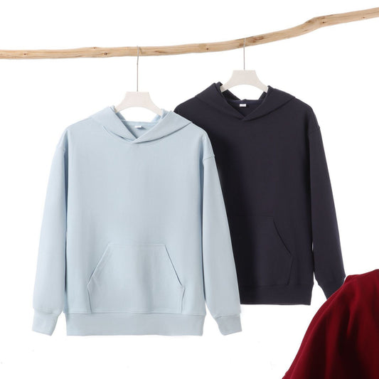 Autumn And Winter New Drop Shoulder Hooded Pullover Men - AQIB TECH LTD