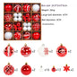 Colorful Christmas Ornament Ball Set - AQIB TECH LTD