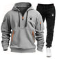 Casual Men's Pocket Polyester Sports Suit - AQIB TECH LTD