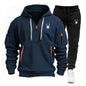 Casual Men's Pocket Polyester Sports Suit - AQIB TECH LTD