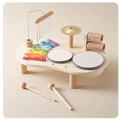 Baby Wooden Musical Instruments Toys - AQIB TECH LTD