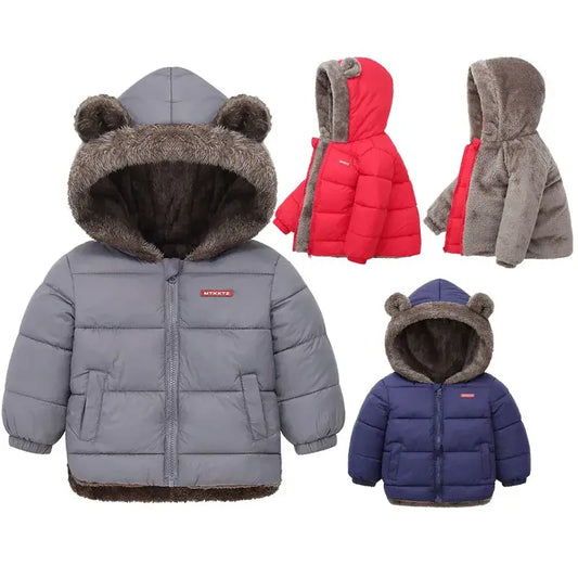 Children's Thick Fleece Coat - AQIB TECH LTD