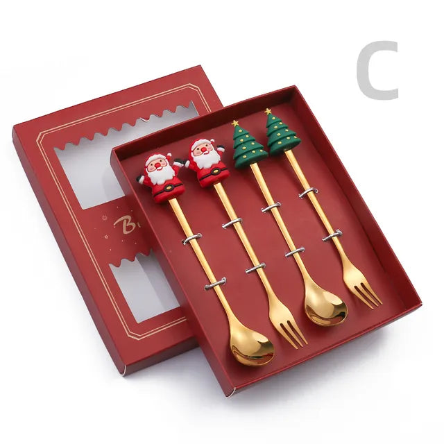 Christmas Cutlery Set - AQIB TECH LTD