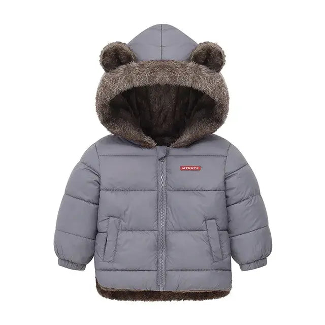 Children's Thick Fleece Coat - AQIB TECH LTD