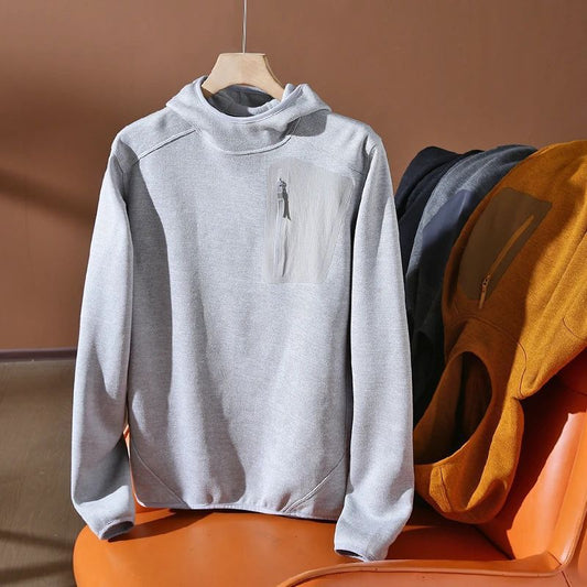 Autumn And Winter Sports Leisure Hooded Fleece Sweater Base - AQIB TECH LTD