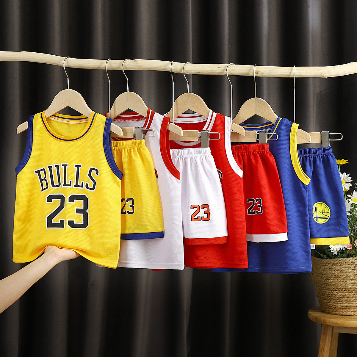 Children's Clothing Sports Basketball Wear Children's Clothing Boys' Suit - AQIB TECH LTD
