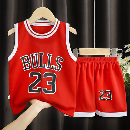 Children's Clothing Sports Basketball Wear Children's Clothing Boys' Suit - AQIB TECH LTD