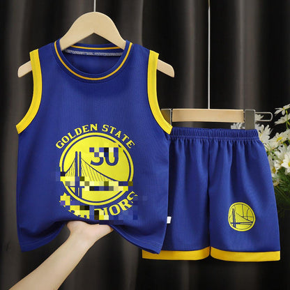 Children's Clothing Sports Basketball Wear Children's Clothing Boys' Suit - AQIB TECH LTD