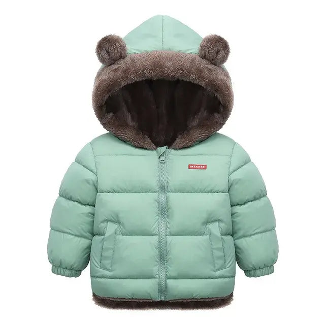 Children's Thick Fleece Coat - AQIB TECH LTD